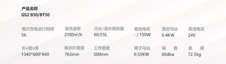 技术参数GS2