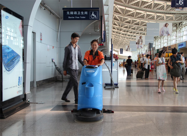 南京禄口国际机场清洁设备案例